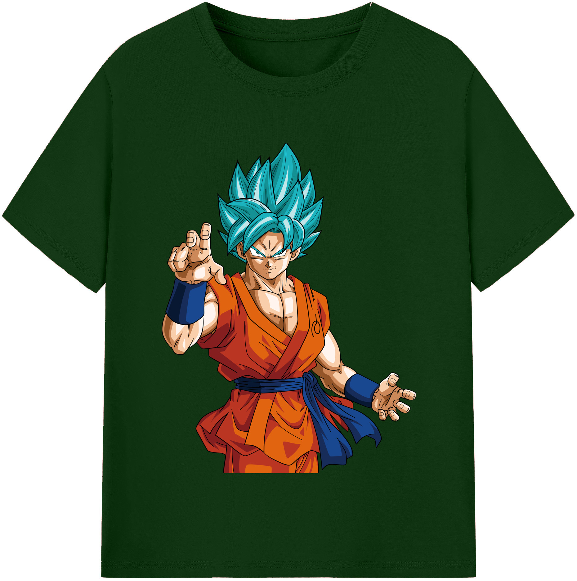 （画像用） ドラゴンボール 孫悟空（そん ごくう）Son Goku カカロット DRAGON BALL Kakarotto 綿100％半袖Tシャツ（フロントプリント）